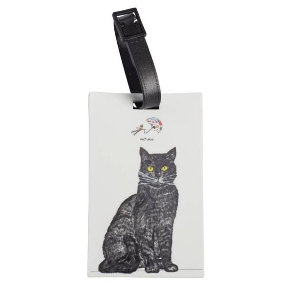 Tobi Cat Luggage Tag from natchie