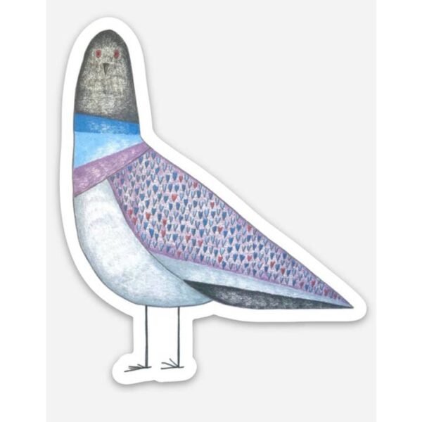Robin Bird Sticker from natchie
