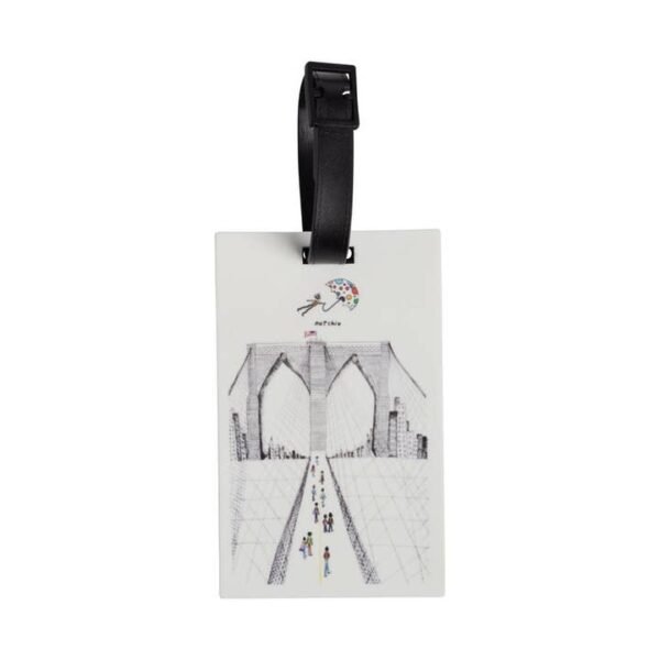 Brooklyn Bridge Luggage Tag from natchie