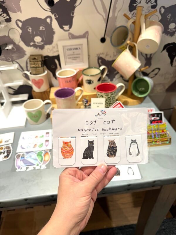 Cat Cat Magnetic Bookmarks from natchie - Image 3