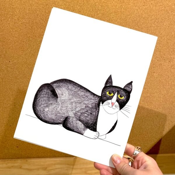 Jasper Cat 8x10 Art Print from natchie
