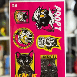 Praxis Cat Sticker Pack